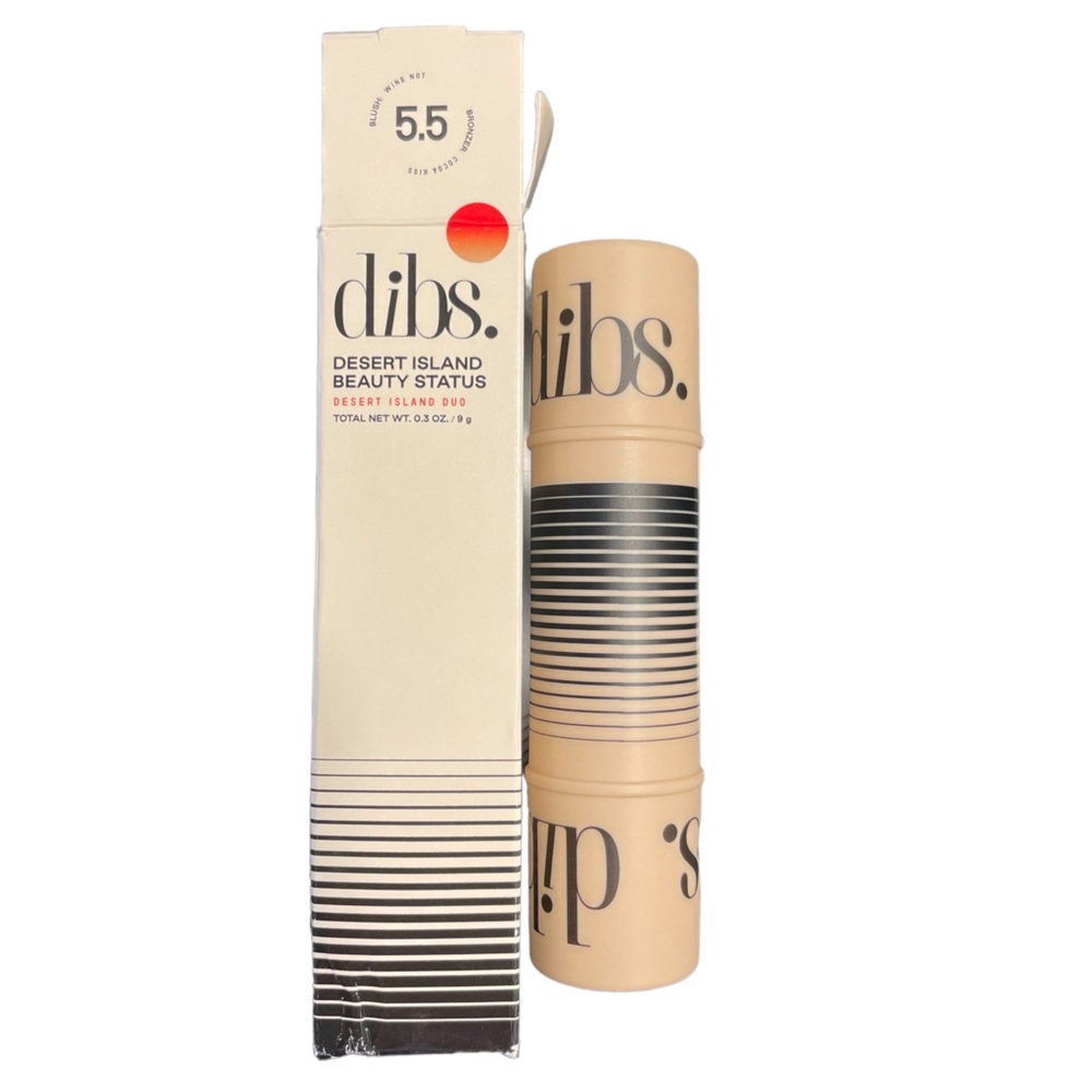 NEW IN BOX - DIBS Desert Island Beauty Bliss - Bronzer/Blush Stick - Shade 5.5
